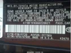 TOYOTA CAMRY 4T1BF1FK6GU220621