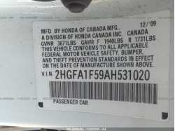 HONDA CIVIC SDN 2HGFA1F59AH531020