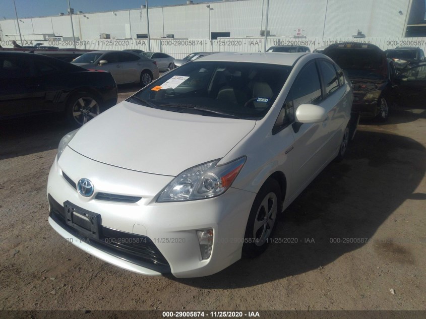 TOYOTA PRIUS JTDKN3DU4D5545992