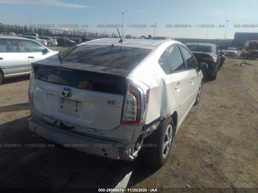 TOYOTA PRIUS JTDKN3DU4D5545992