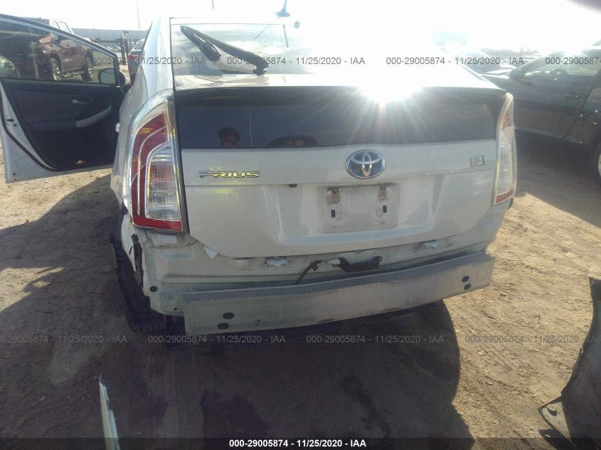 TOYOTA PRIUS JTDKN3DU4D5545992