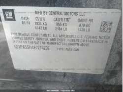 CHEVROLET CRUZE 1G1PA5SH4E7274207