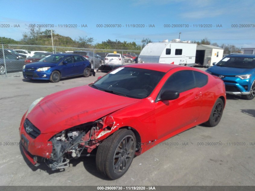 HYUNDAI GENESIS COUPE KMHHT6KD1AU037562