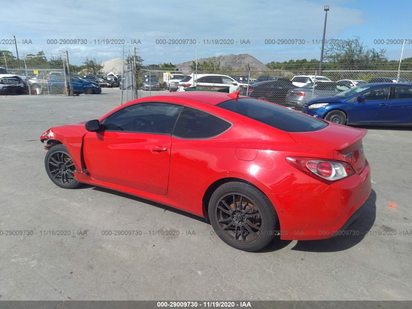HYUNDAI GENESIS COUPE KMHHT6KD1AU037562
