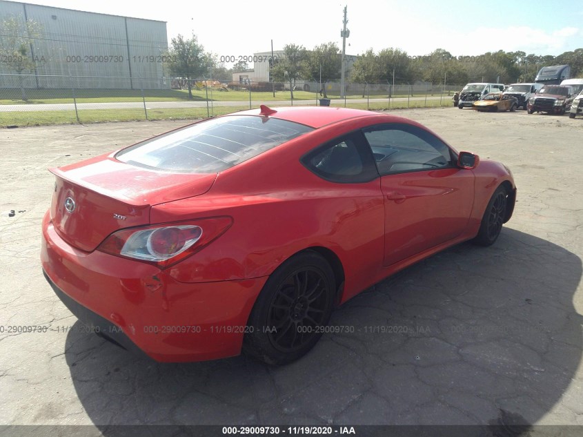 HYUNDAI GENESIS COUPE KMHHT6KD1AU037562