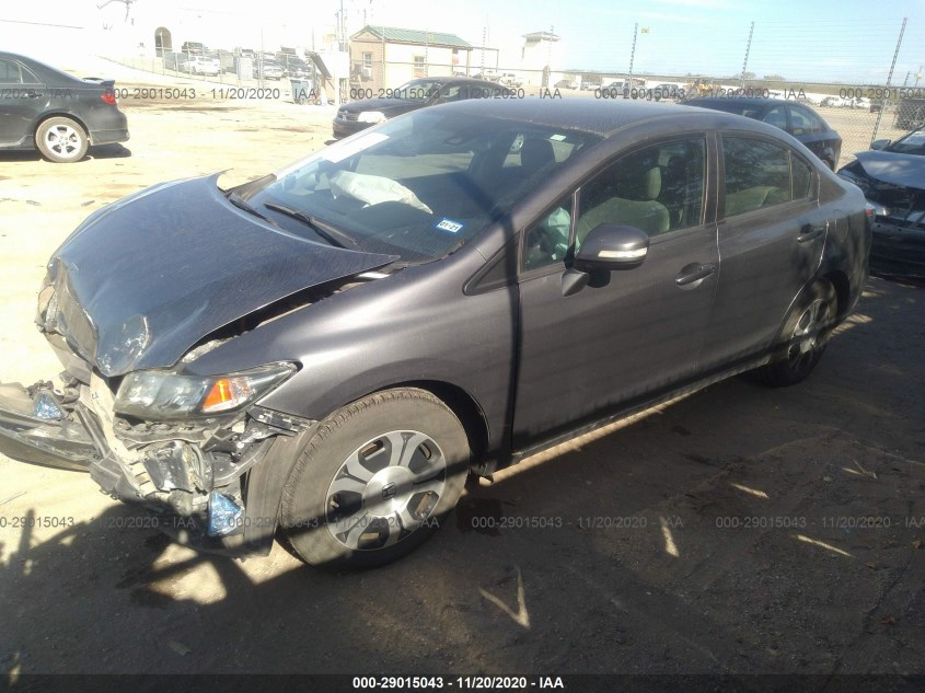 HONDA CIVIC HYBRID 19XFB4F34DE003669