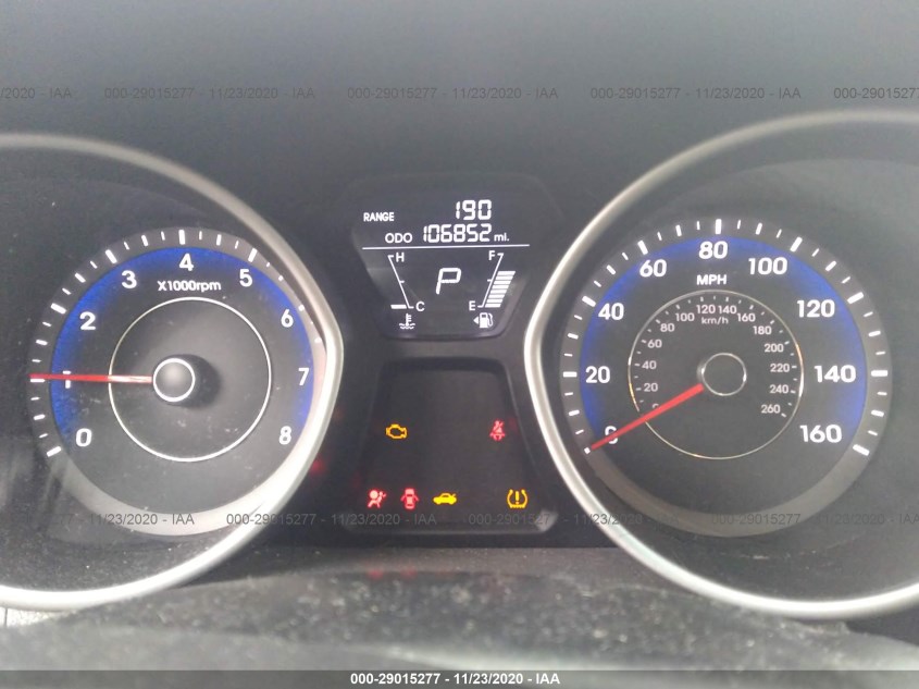 HYUNDAI ELANTRA KMHDH4AE4CU198201
