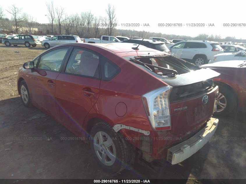 TOYOTA PRIUS JTDKN3DU7A0143408