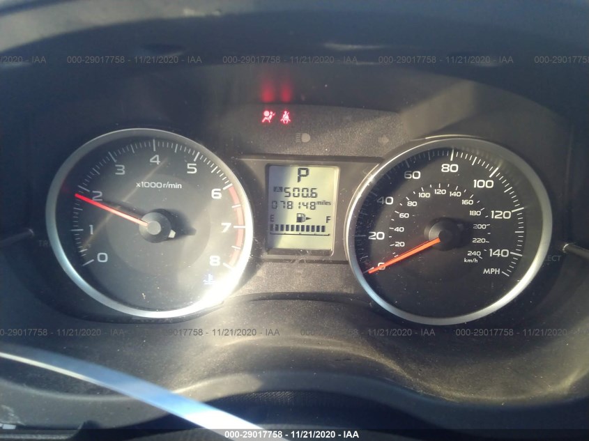 SUBARU FORESTER JF2SJADC2FH567550