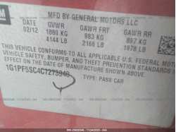 CHEVROLET CRUZE 1G1PF5SC4C7273948