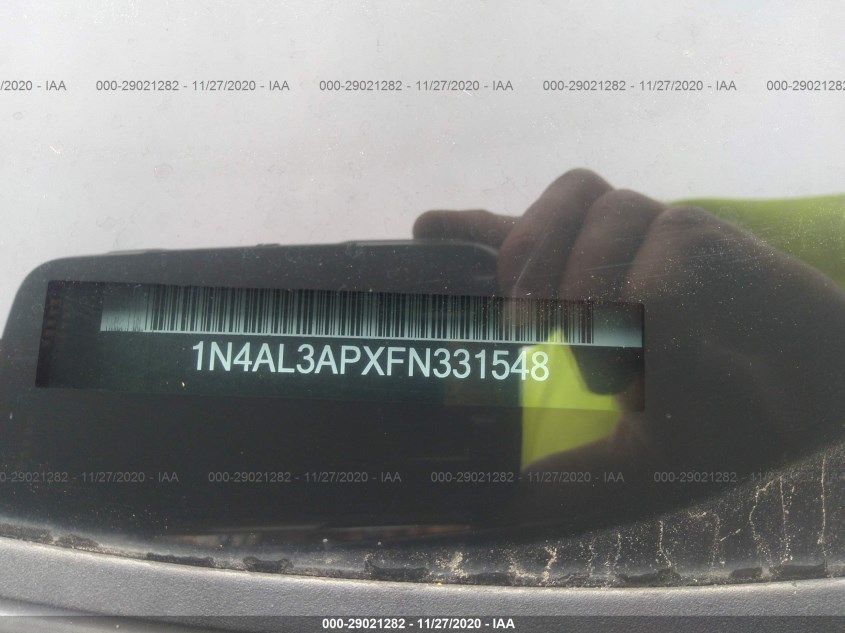 NISSAN ALTIMA 1N4AL3APXFN331548