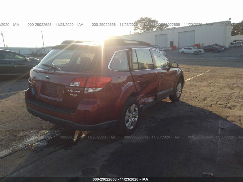 SUBARU OUTBACK 4S4BRBAC4E1296141