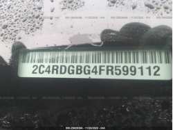 DODGE GRAND CARAVAN 2C4RDGBG4FR599112