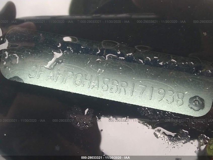 FORD FUSION 3FAHP0HA8BR171938