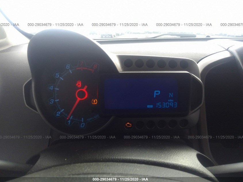 CHEVROLET SONIC 1G1JC6SH1D4177245