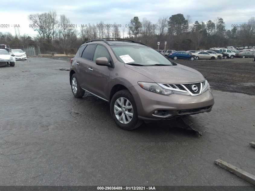 NISSAN MURANO JN8AZ1MW9BW187967