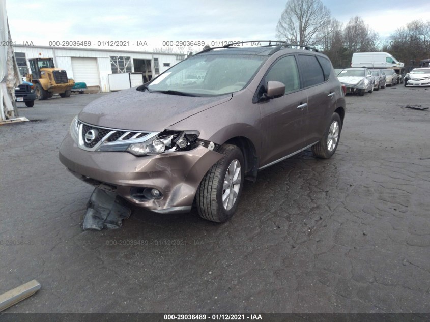 NISSAN MURANO JN8AZ1MW9BW187967