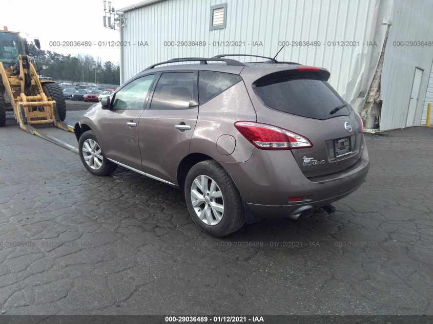 NISSAN MURANO JN8AZ1MW9BW187967