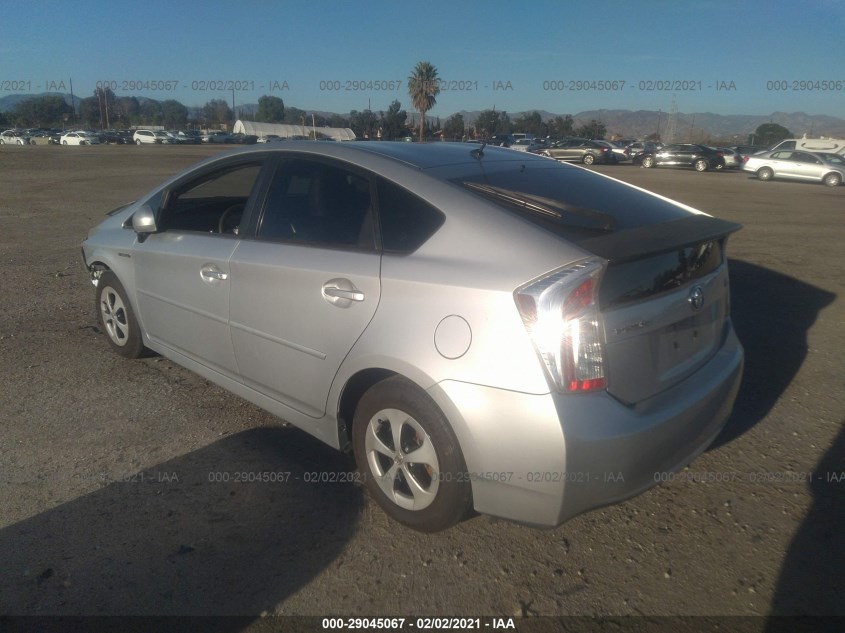 TOYOTA PRIUS JTDKN3DU6C1499197