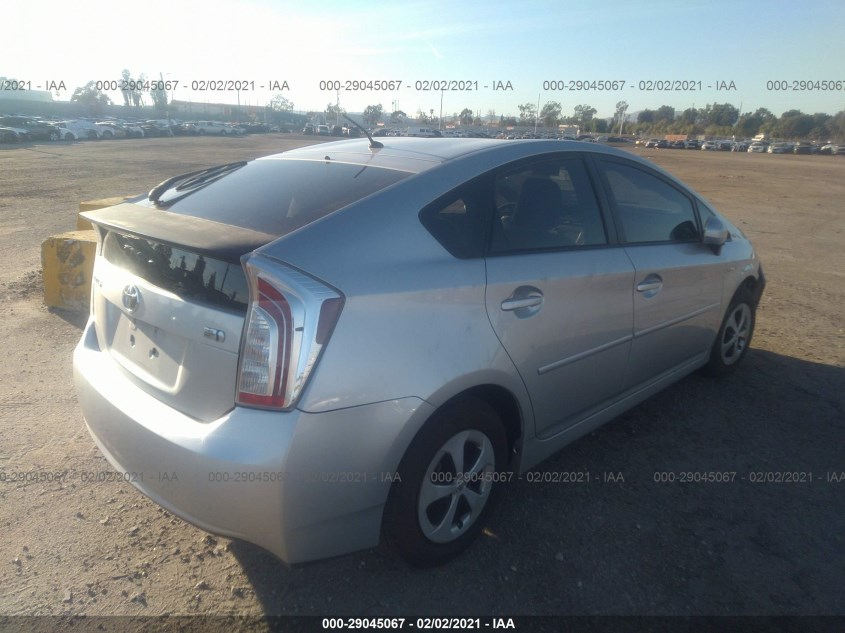 TOYOTA PRIUS JTDKN3DU6C1499197