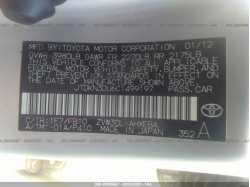 TOYOTA PRIUS JTDKN3DU6C1499197