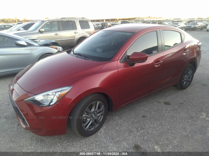 TOYOTA YARIS SEDAN 3MYDLBYV7KY507055