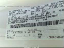 FORD SUPER DUTY F-250 SRW 1FTBF2A62JEC06107