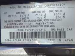MAZDA MAZDA3 JM1BL1V72D1792213