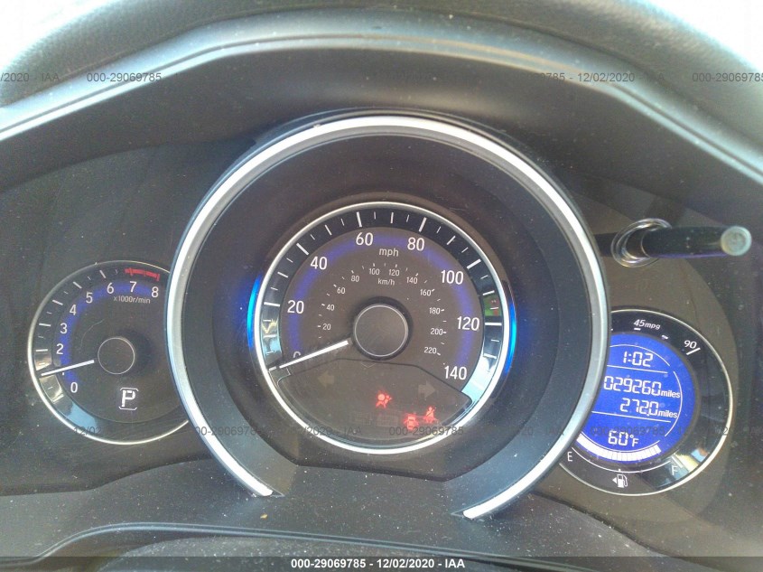 HONDA FIT 3HGGK5H41KM723807