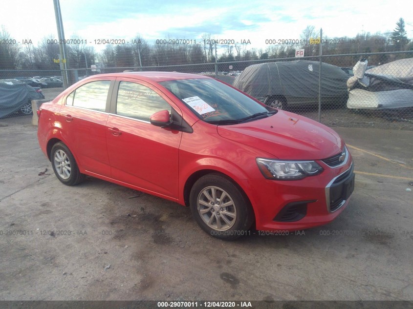 CHEVROLET SONIC 1G1JD5SH3H4119103