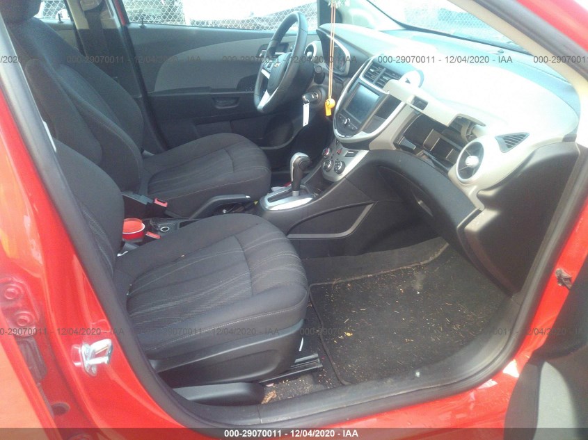 CHEVROLET SONIC 1G1JD5SH3H4119103