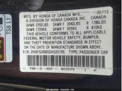 HONDA CIVIC CPE 2HGFG3B85DH525195