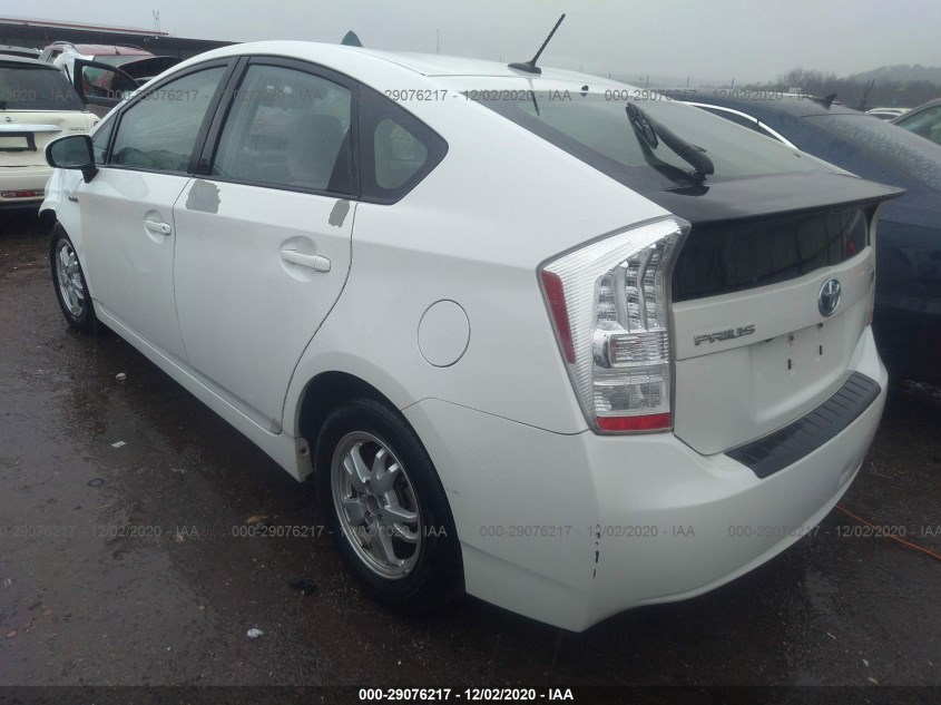 TOYOTA PRIUS JTDKN3DUXA0132273