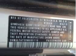 VOLKSWAGEN BEETLE 3VWJL7AT3DM685110