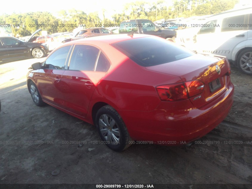 VOLKSWAGEN JETTA SEDAN 3VWD17AJ6EM296089