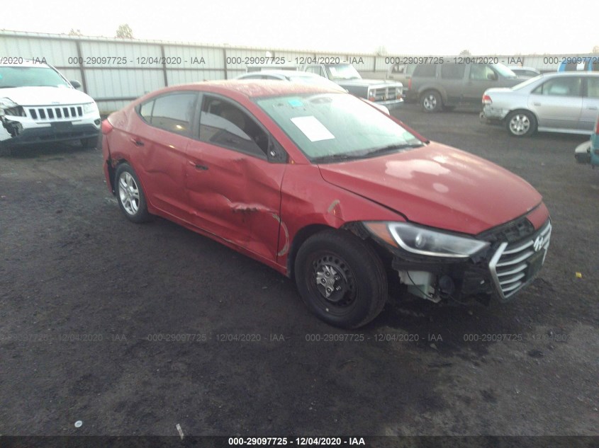 HYUNDAI ELANTRA 5NPD74LF1HH152985