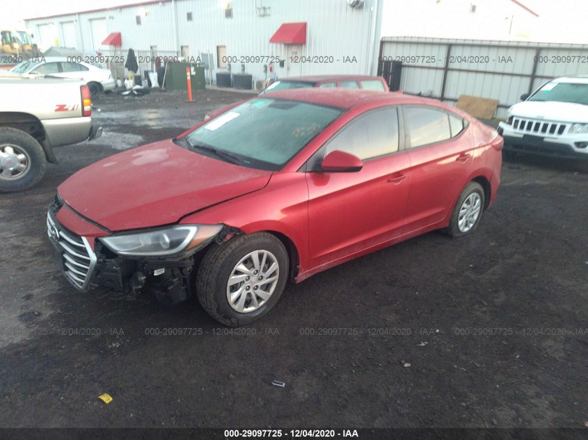 HYUNDAI ELANTRA 5NPD74LF1HH152985