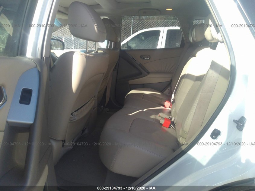 NISSAN MURANO JN8AZ1MW2AW120092