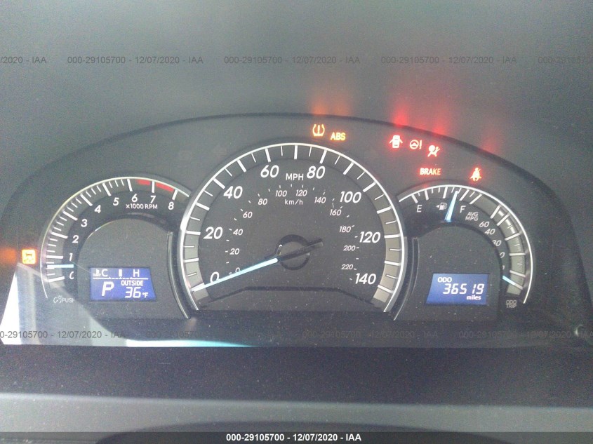 TOYOTA CAMRY 4T1BF1FKXEU861154