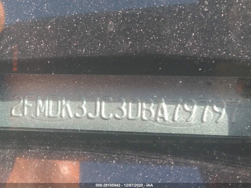 FORD EDGE 2FMDK3JC3DBA79797