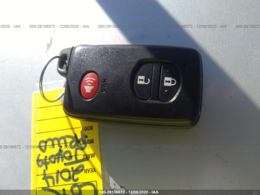 TOYOTA PRIUS JTDKN3DU4E1780790