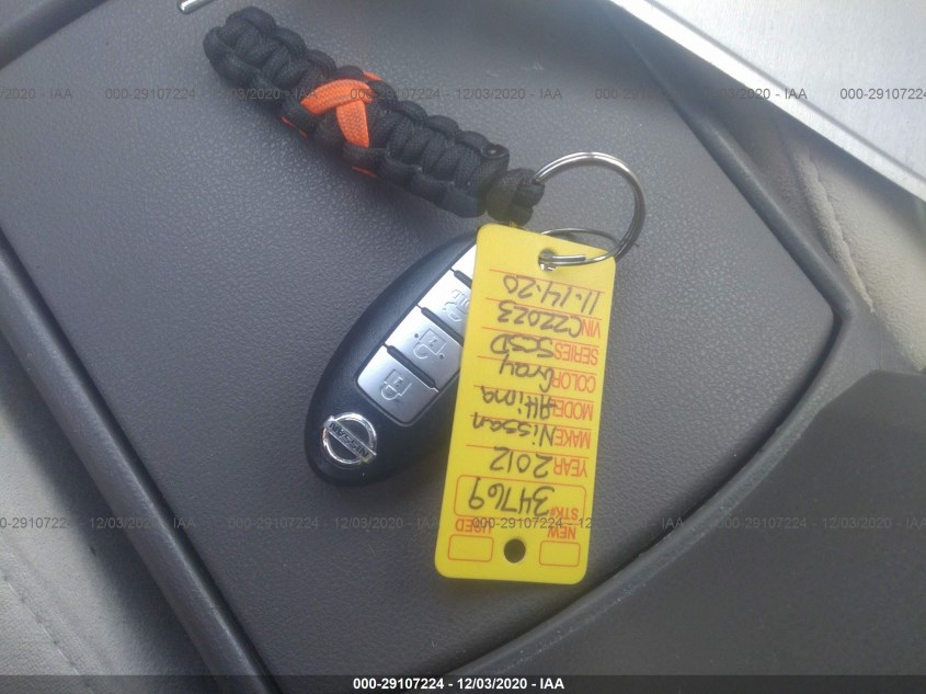 NISSAN ALTIMA 1N4AL2AP9CC220023