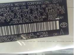 TOYOTA COROLLA JTDBU4EE9BJ099424