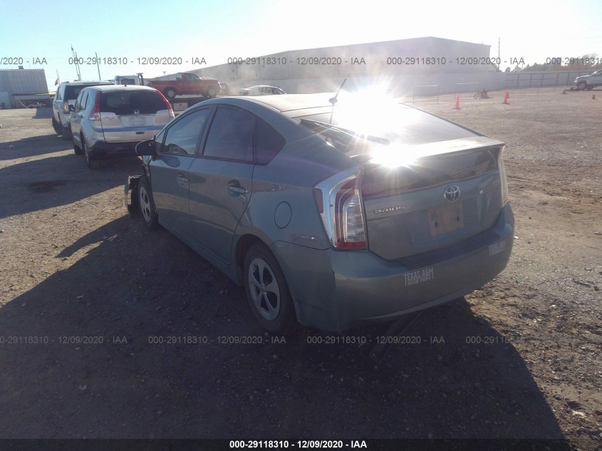 TOYOTA PRIUS JTDKN3DU4C1482348