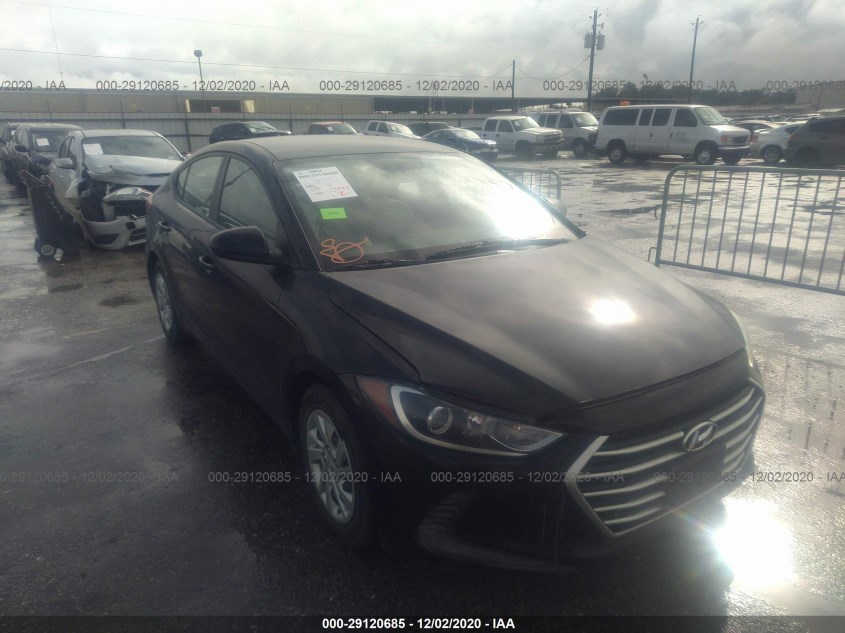 HYUNDAI ELANTRA KMHD74LF0HU096992