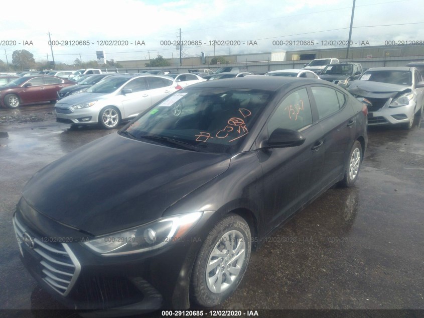 HYUNDAI ELANTRA KMHD74LF0HU096992