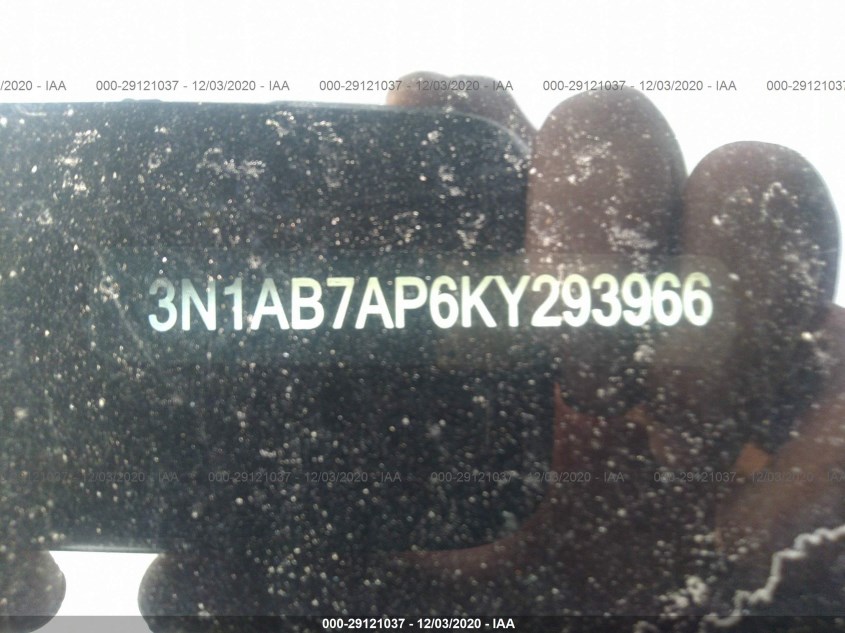 NISSAN SENTRA 3N1AB7AP6KY293966