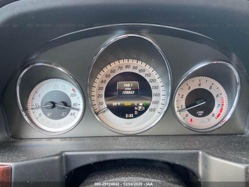 MERCEDES-BENZ GLK-CLASS WDCGG8JBXDG080598