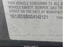 CHEVROLET SONIC 1G1JE5SB0G4142121