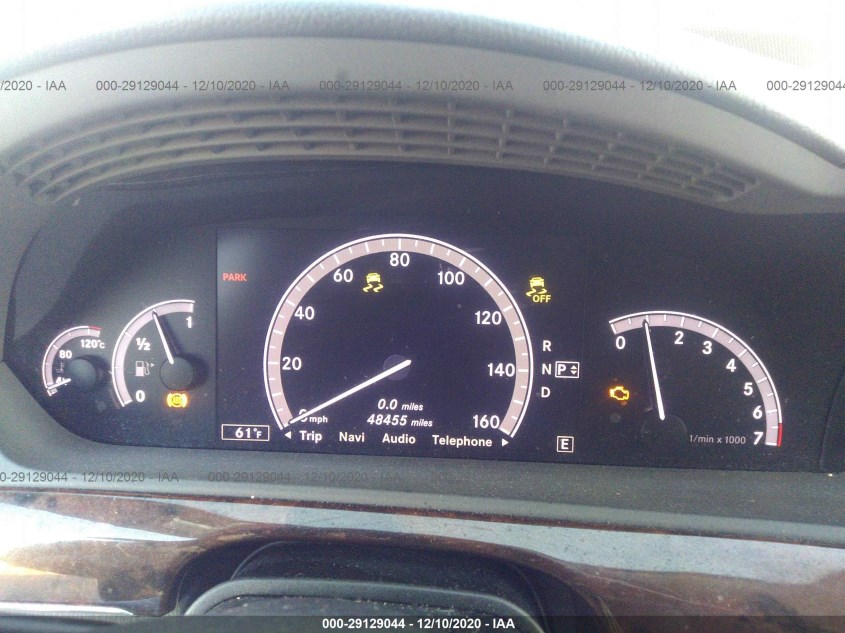 MERCEDES-BENZ S-CLASS WDDNG7DB3DA522715